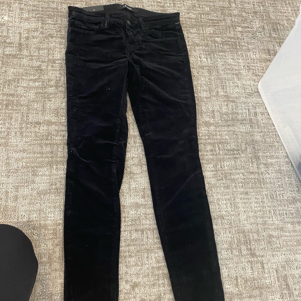 NWT Black Jbrand Corduroy Pants size 26